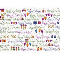 SUSY CARD Papier cadeau Congratulations, sur rouleau
