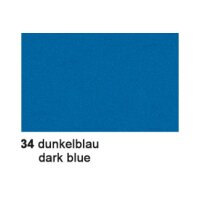 URSUS Moosgummi 30x40cm 8340034 dunkelblau 5 Bogen