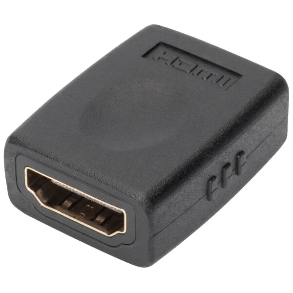 DIGITUS HDMI Adapter, HDMI-A Kupplungen, schwarz