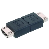 DIGITUS HDMI Adapter, HDMI-A Kupplungen, schwarz