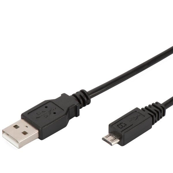DIGITUS USB Cable 2 - 3.3ft - USB A To Type B - 480Mbps - Connection Cable For Computers, Laptops, Hubs, Printers - Black - View #13
