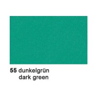 URSUS Moosgummi 30x40cm 8340055 dunkelgrün 5 Bogen