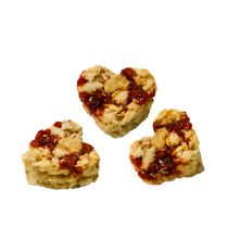 HELLMA Müsli-Herzen Cranberry, im Portionsbecher