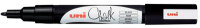 uni-ball Marqueur craie Chalk marker PWE3MS, noir