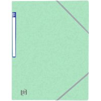 Oxford Chemise à élastique Top File+, A4, jaune pastel