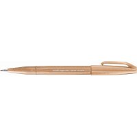 PentelArts Faserschreiber Brush Sign Pen SES15, hellbraun