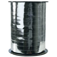 Clairefontaine Geschenkband auf Spule, metallic, silber