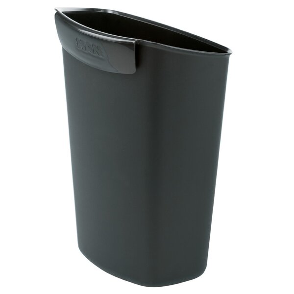 HAN Insert à déchets, PP, 2,5 L, sans couvercle, noir