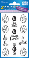 AVERY Zweckform ZDesign Sticker de Pâques Message...