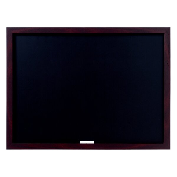 Bi-Office Tableau noir Optimum, 600 x 450 ml, chêne