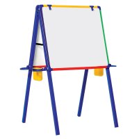 Bi-Office Tableau mural blanc pour enfants Schoolmate