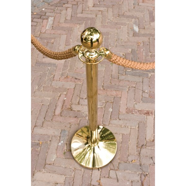 Securit Corde pour poteau daccueil CLASSIC, rouge / or