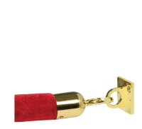 Securit Corde pour poteau daccueil CLASSIC, rouge / or