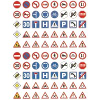 APLI kids Sticker "Verkehrsgesetze"