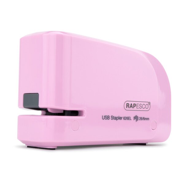 RAPESCO Heftger&auml;t Autom. USB/Batterie 1451 rosa