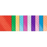 URSUS Bastelfolie Alu 23x33cm 7990099 90g, farbig ass. 10...