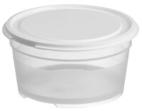 GastroMax Frischhaltedose, 0,45 Liter, transparent weiss