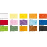 URSUS Soie chaume 50x70cm 4812200 blanc 25g