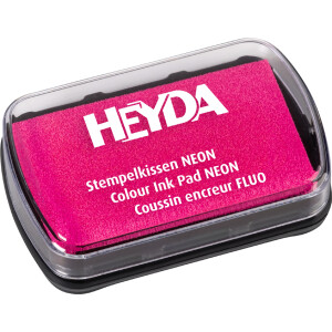 HEYDA Stempelkissen-Set "Aqua" Klarsicht-Runddose 