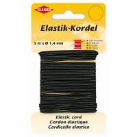KLEIBER Elastik-Kordel, 1,4 mm x 5 m, weiss