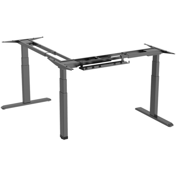 LogiLink Structure de bureau, électrique, en L à 90 degrés