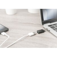 DIGITUS Adaptateur USB, USB-C - USB-A, noir