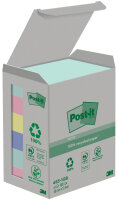 Post-it Bloc-note adhésif Recycling, 38 x 51 mm, 4...