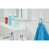 tesa Powerstrips Haken SMALL Rechteck, weiss