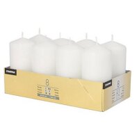 STARPAK Bougie cylindrique, diamètre: 50 mm, rouge