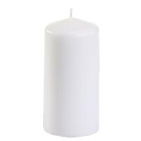 PAPSTAR Bougie cylindrique, diamètre: 50 mm, bordeaux
