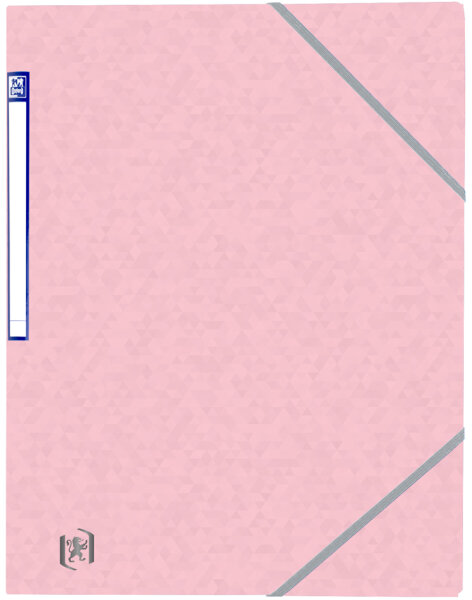 Oxford Chemise à élastique Top File+, A4, rose pastel