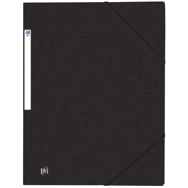 Oxford Chemise à élastique Top File+, A4, rose pastel