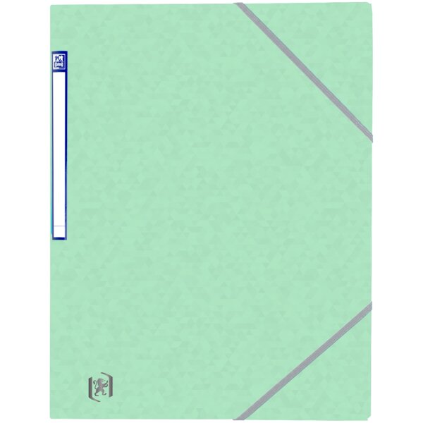 Oxford Chemise à élastique Top File+, A4, rose pastel