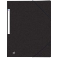 Oxford Chemise à élastique Top File+, A4, rose pastel