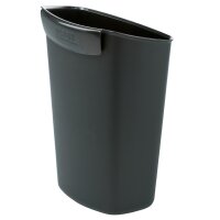 HAN Abfall-Einsatz, PP, 2,5 Liter, ohne Deckel, lichtgrau