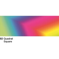 URSUS Transparentpapier A4 50384602 Regenbogen Quadrat 5...