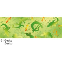 URSUS Transparentpapier A4 50524601 Fauna Gecko 5 Stück