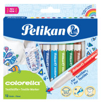 Pelikan Marqueur pour textile colorella, étui...