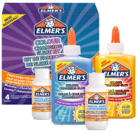 ELMERS Slime Kit Color Changing Slime Kit, 4 pièces