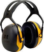 3M Peltor Casque antibruit confort X2A, noir/jaune
