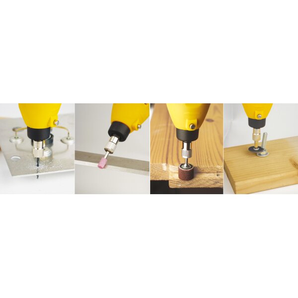 BRÜDER MANNESMANN Kit machine à poncer rapide, 50 pièces