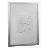 DURABLE Magnetrahmen DURAFRAME WALLPAPER A3, metallic silber