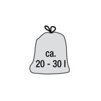 keeeper Poubelle à pédale torge, 2x 11...