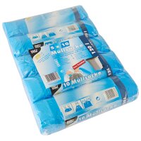 STARPAK Sac poubelle HDPE à liens coulissants, 120...