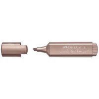 FABER-CASTELL Textmarker TEXTLINER 46 METALLIC, rosé