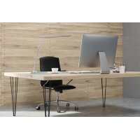 UNiLUX Lampe de bureau à LED POPY, dimmable, socle...