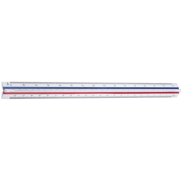 Wonday Echelle de r&eacute;duction Ingenieur, en plastique, blanc