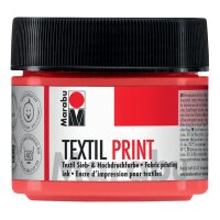 Marabu Peinture pour tissu Textil Print, 100 ml, blanc