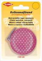 KLEIBER Schneider-Rollmassband, 150 cm, pink