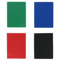 herlitz Taschenkalender Folie 2026, A7, farbig sortiert